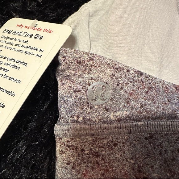 101 NWT Lululemon - Fast and Free Bra - Size 10 - Picture 5 of 6